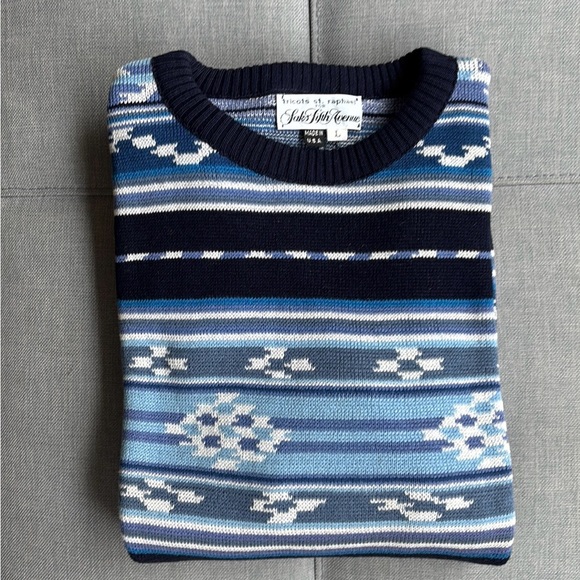 Tricots St. Raphael for Saks Fifth Avenue Cotton Sweater - Picture 6 of 7